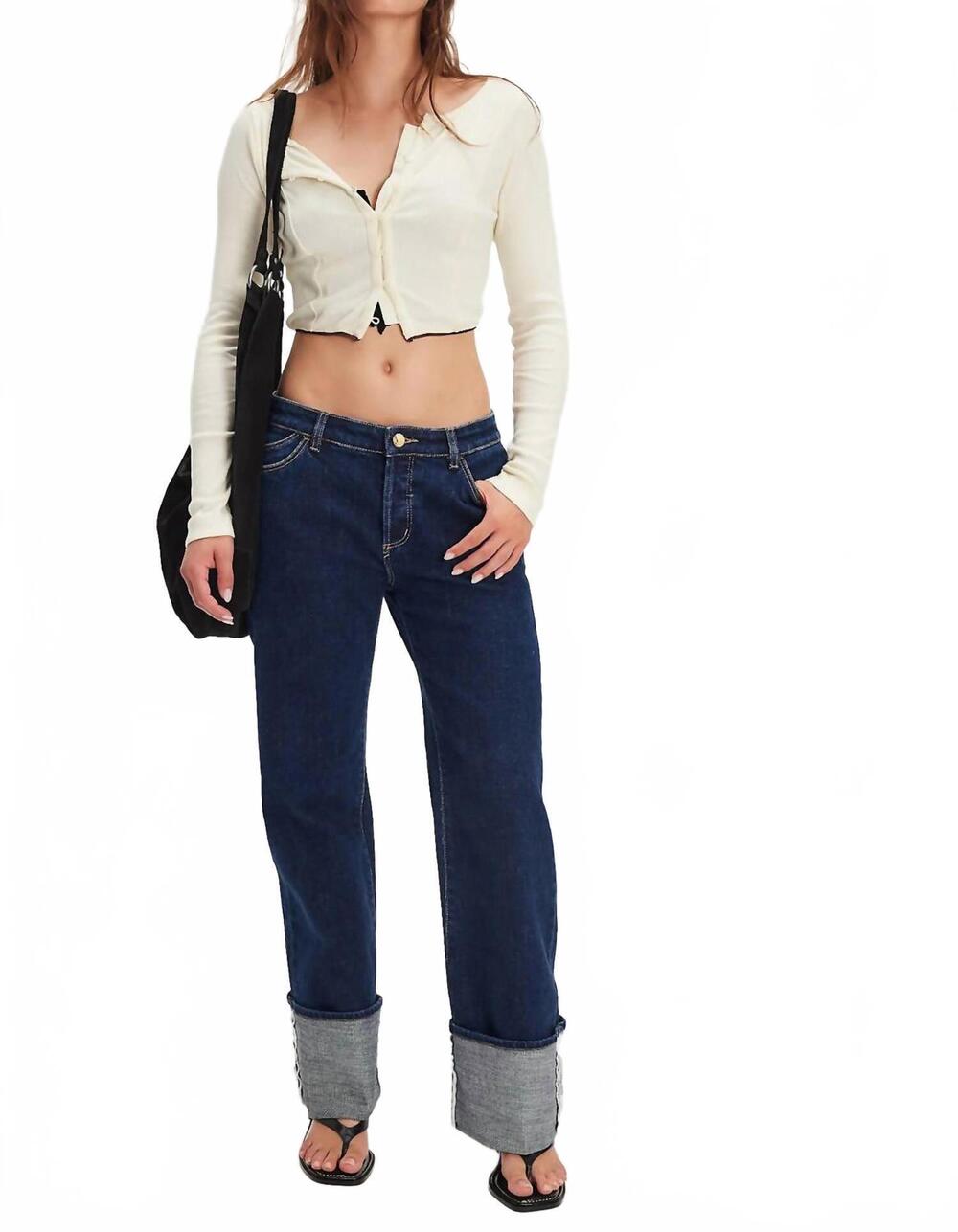 NEW ROLLA'S heidi low rise jean in pacific rinse
